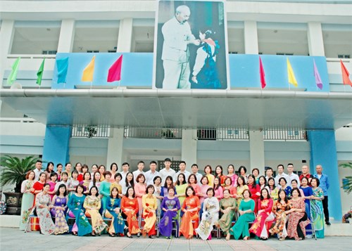 Trường THCS Ái Mộ   Thi đua lập thành tích chào mừng kỷ niệm 40 năm ngày thành lập trường 